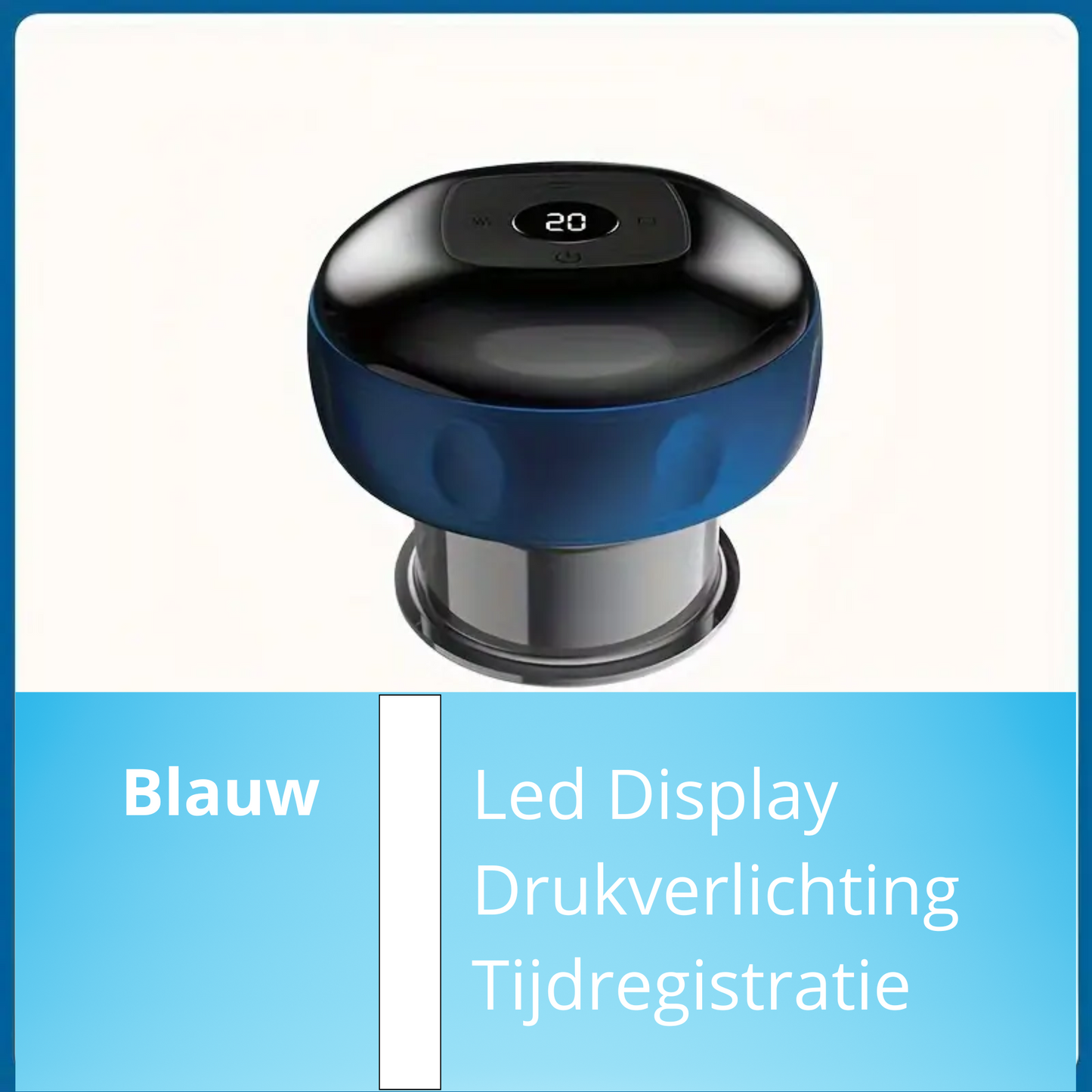 Flowcup- Herstel Snel & Verlicht Spanning