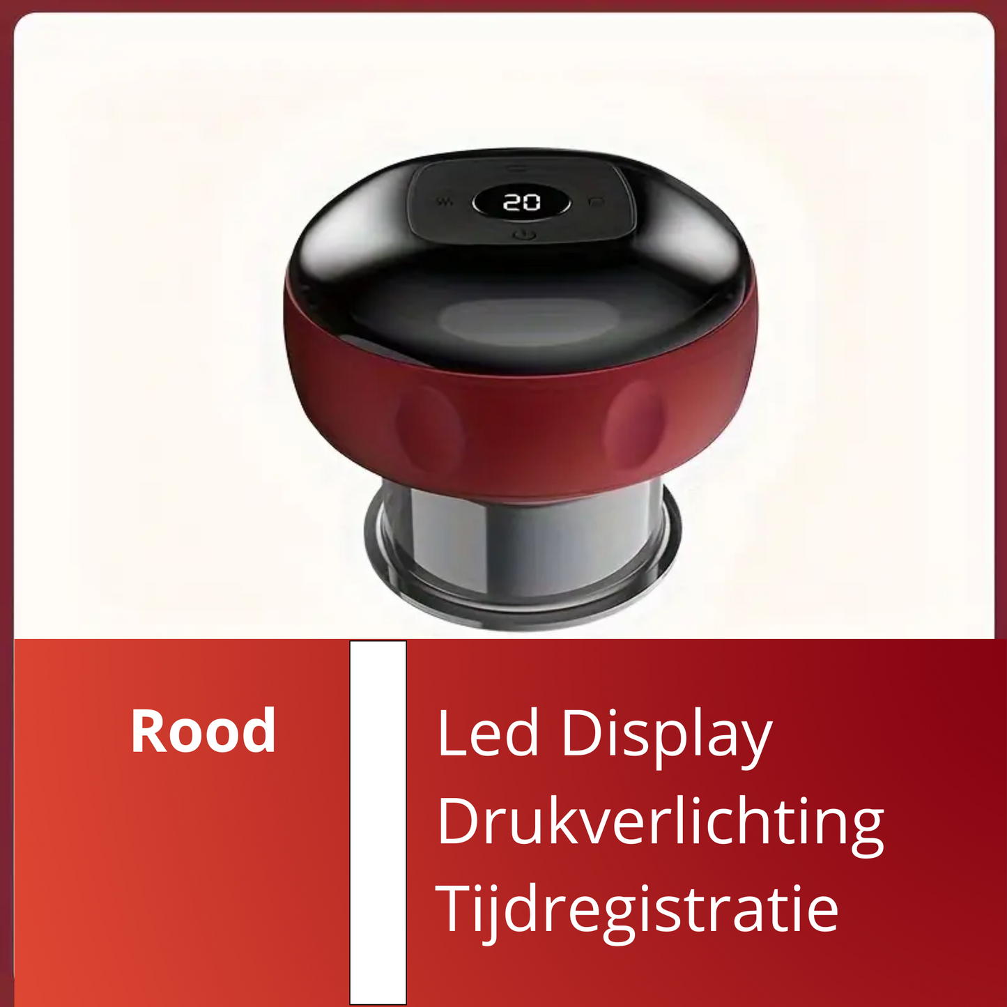 Flowcup- Herstel Snel & Verlicht Spanning