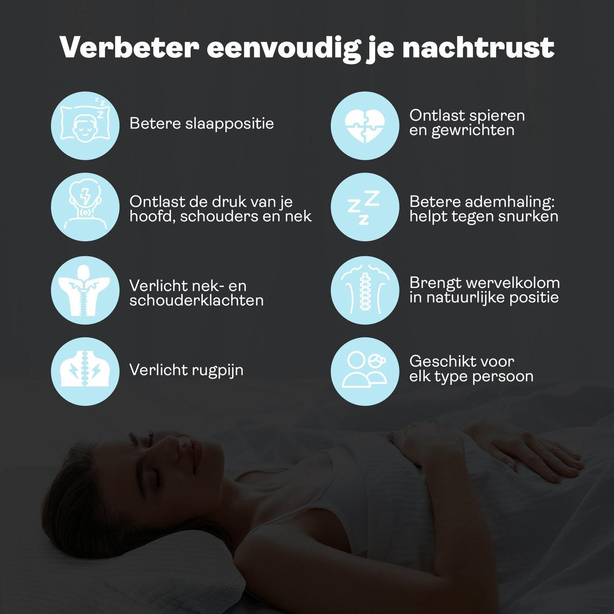 Comfi sleep, neksteunkussen